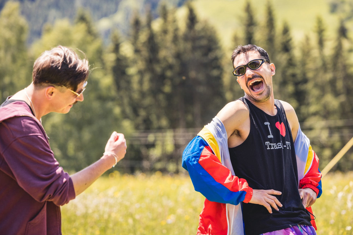 I ❤️ TrashTV - T-Shirt - unisex - schwarz