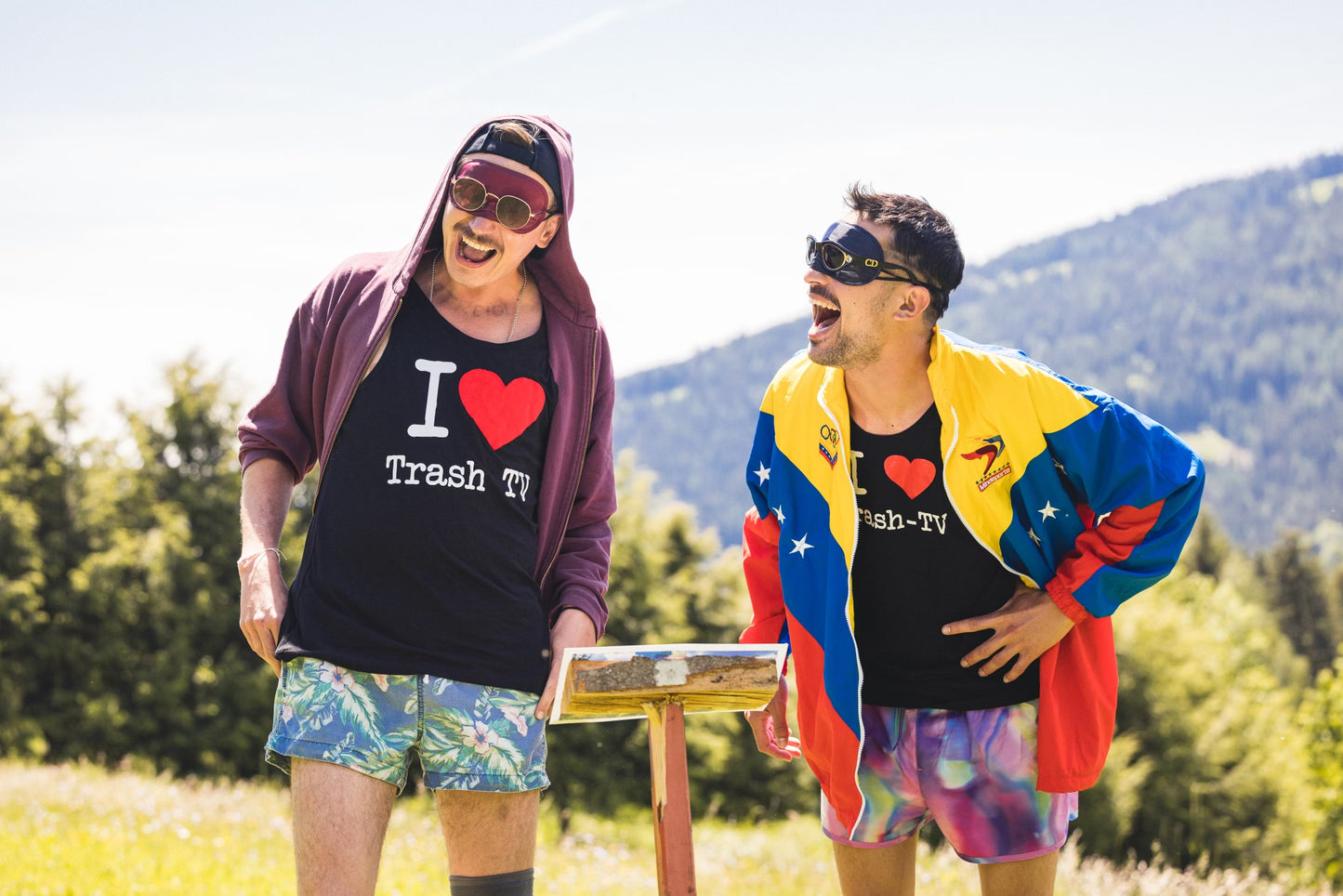 I ❤️ TrashTV - T-Shirt - unisex - schwarz