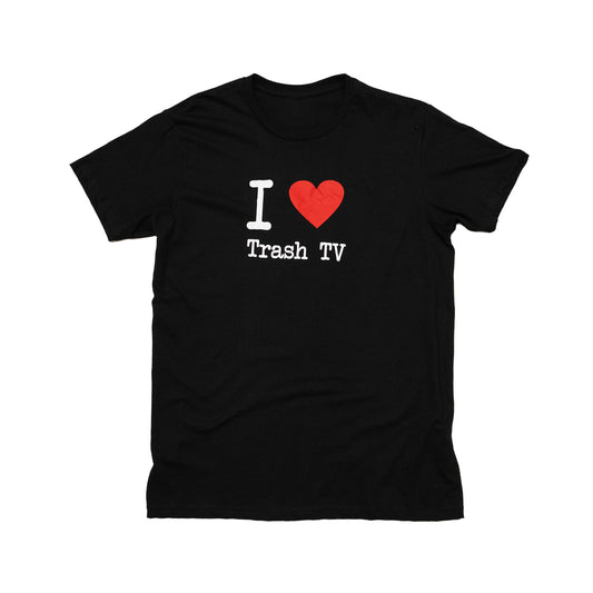 I ❤️ TrashTV - T-Shirt - unisex - schwarz